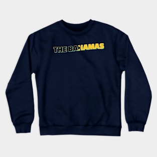 The Bahamas vintage style retro souvenir Crewneck Sweatshirt